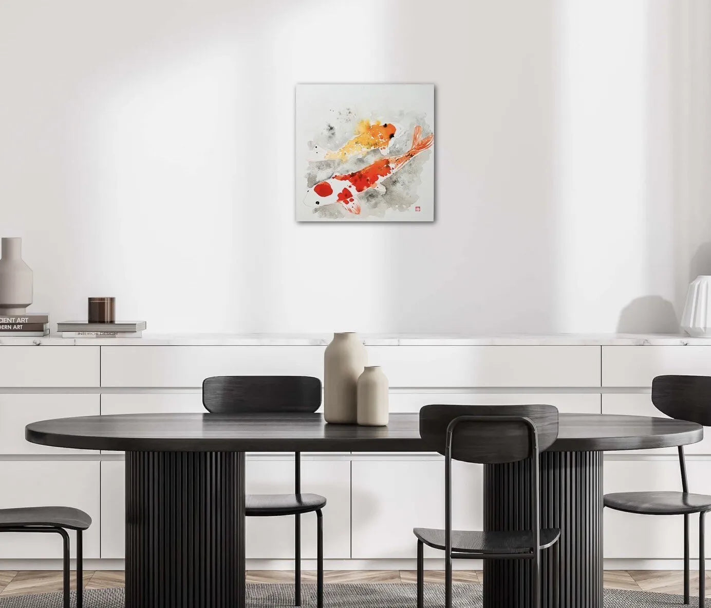 Ginrin taisho sanshoku & Ginrin ochiba shigure ~ Koi Collection